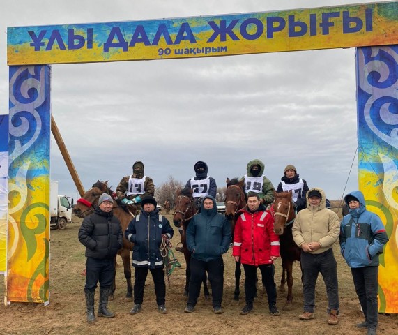 «Ұлы дала жорығы» марафон-бәйгесі өтті