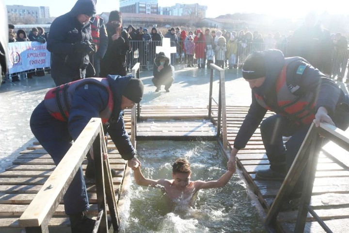 Атырау облысында «Крещение Господне» діни мерекесі 7 жерде өткізіледі