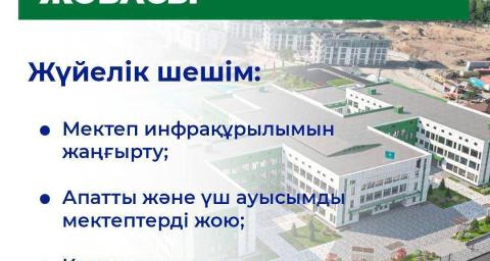«Келешек мектептері» жобасы – жоғары сапалы білім беру стандарттарын жаппай енгізу