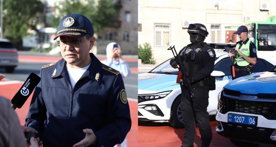 Дроннан – аулаға дейін: Өңірдің бас полицейі тәртіп сақшыларының бір күнін БАҚ назарына ұсынды