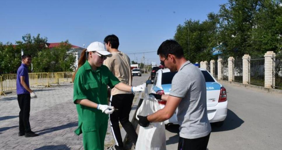 Ауданда өткен ауқымды сенбілік – елдік іске үндеді